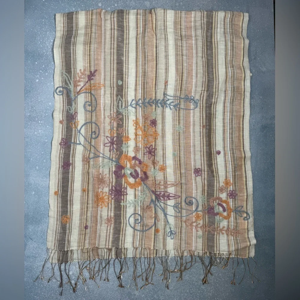 Accessorize UK - Opera Prima Women's Shawl - 50% Silk, 50% Linen